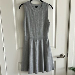 Anne Taylor gray business dress